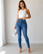 Vaquero Skinny de Cintura Alta con Efecto Moldeador®