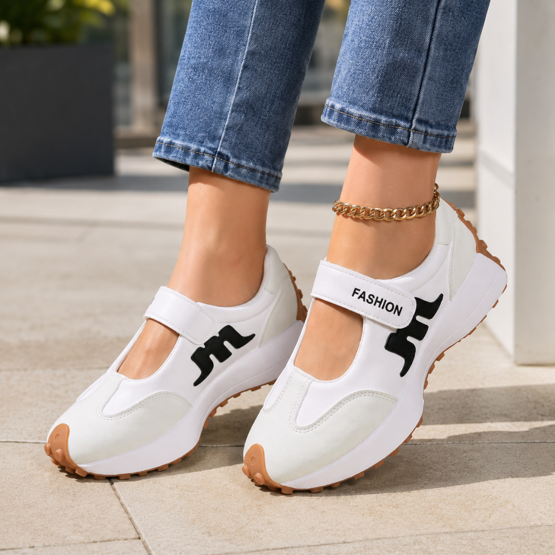 Zapatillas Cómodas de Mujer con Cierre Ajustable