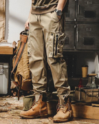 Pantalón Cargo con Múltiples Bolsillos Islandia