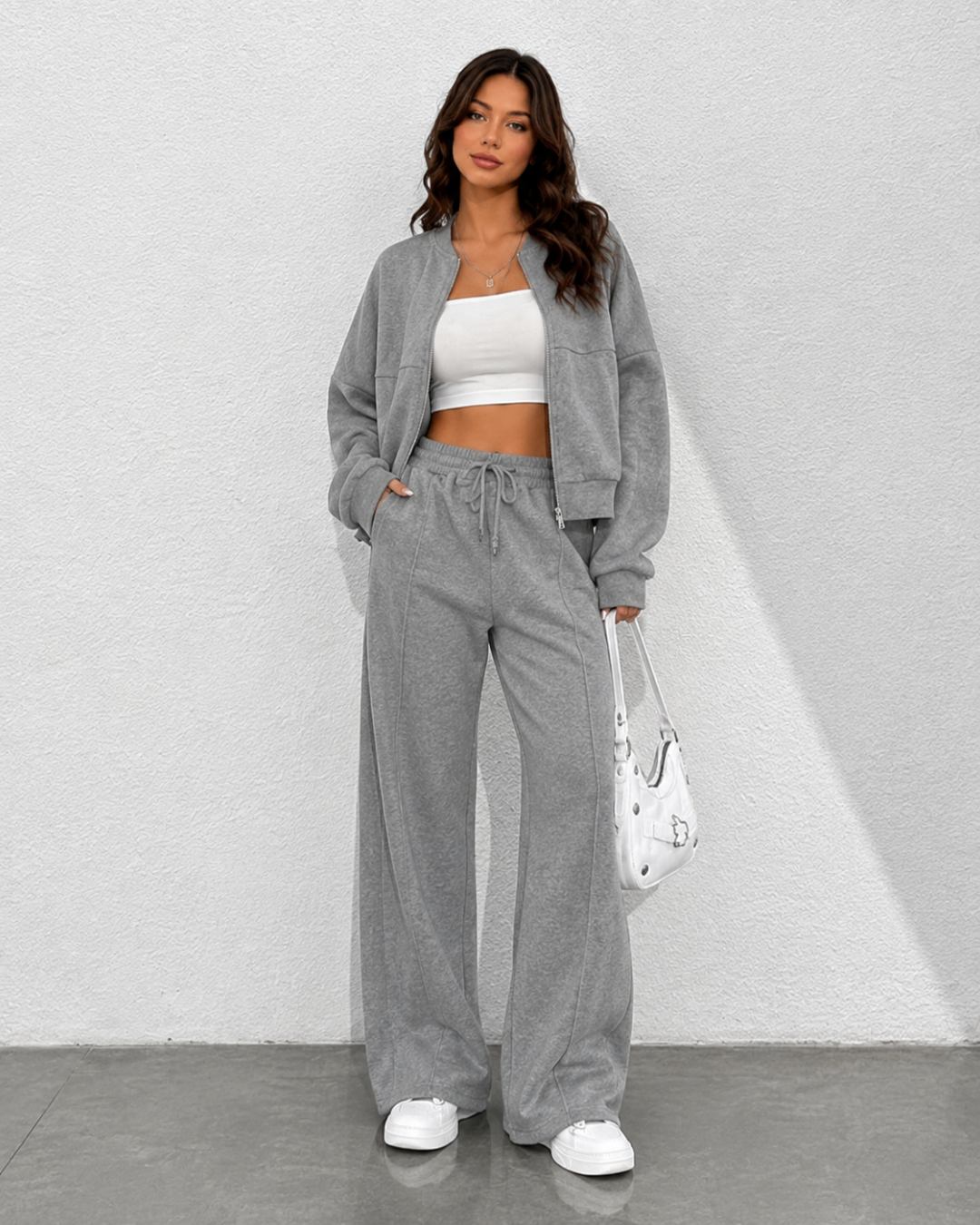 Conjunto deportivo con tejido suave