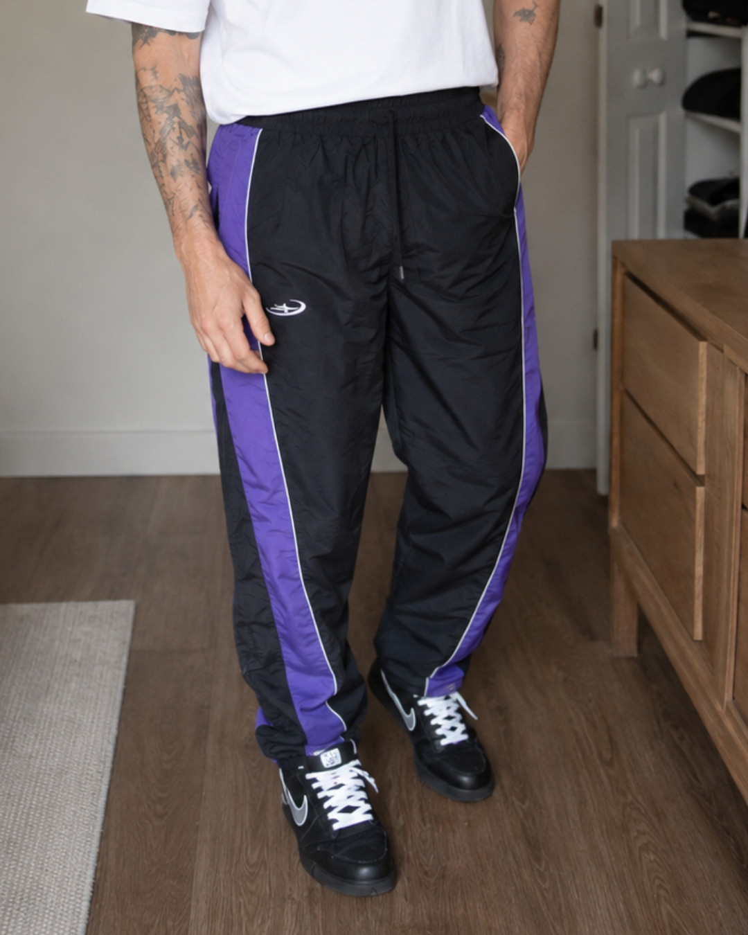 Pantalón Deportivo Urbano con Franja Lateral