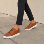 Zapatos de cuero casuales con suela cómoda