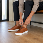 Zapatos de cuero casuales con suela cómoda