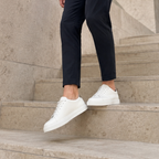 Zapatos de cuero casuales con suela cómoda