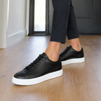 Zapatos de cuero casuales con suela cómoda