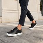 Zapatos de cuero casuales con suela cómoda