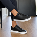 Zapatos de cuero casuales con suela cómoda