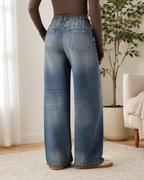 Pantalón Efecto Vaquero con Comodidad de Chándal®