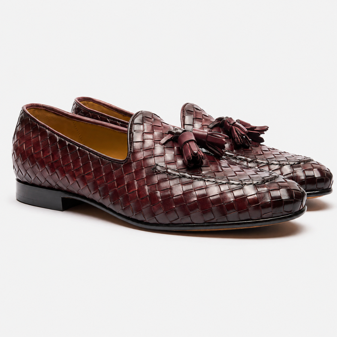 Mocasines Elegantes de Piel Trenzada®