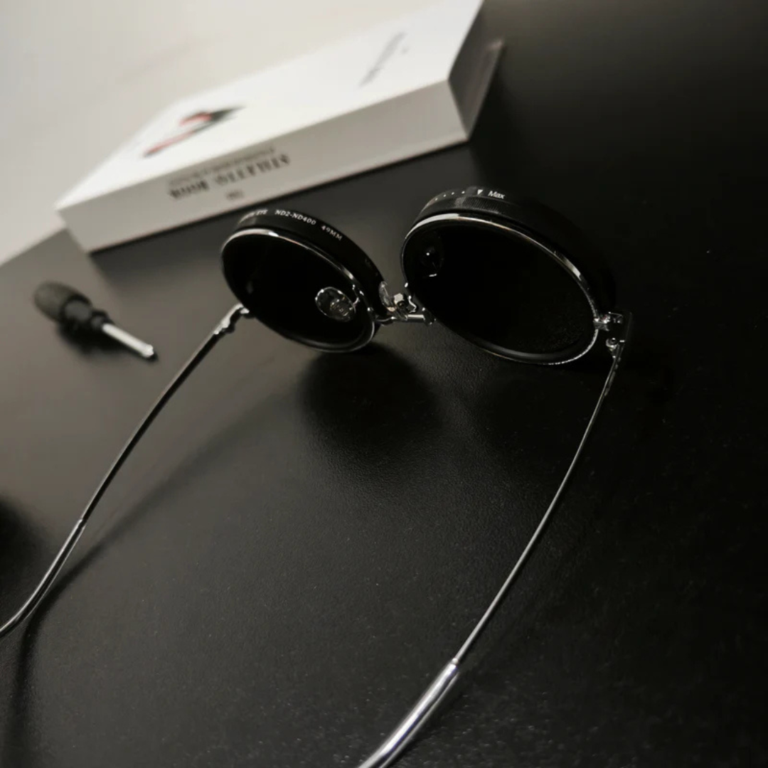 Lentes de Sol Redondas Ajustables y Polarizadas Unisex®