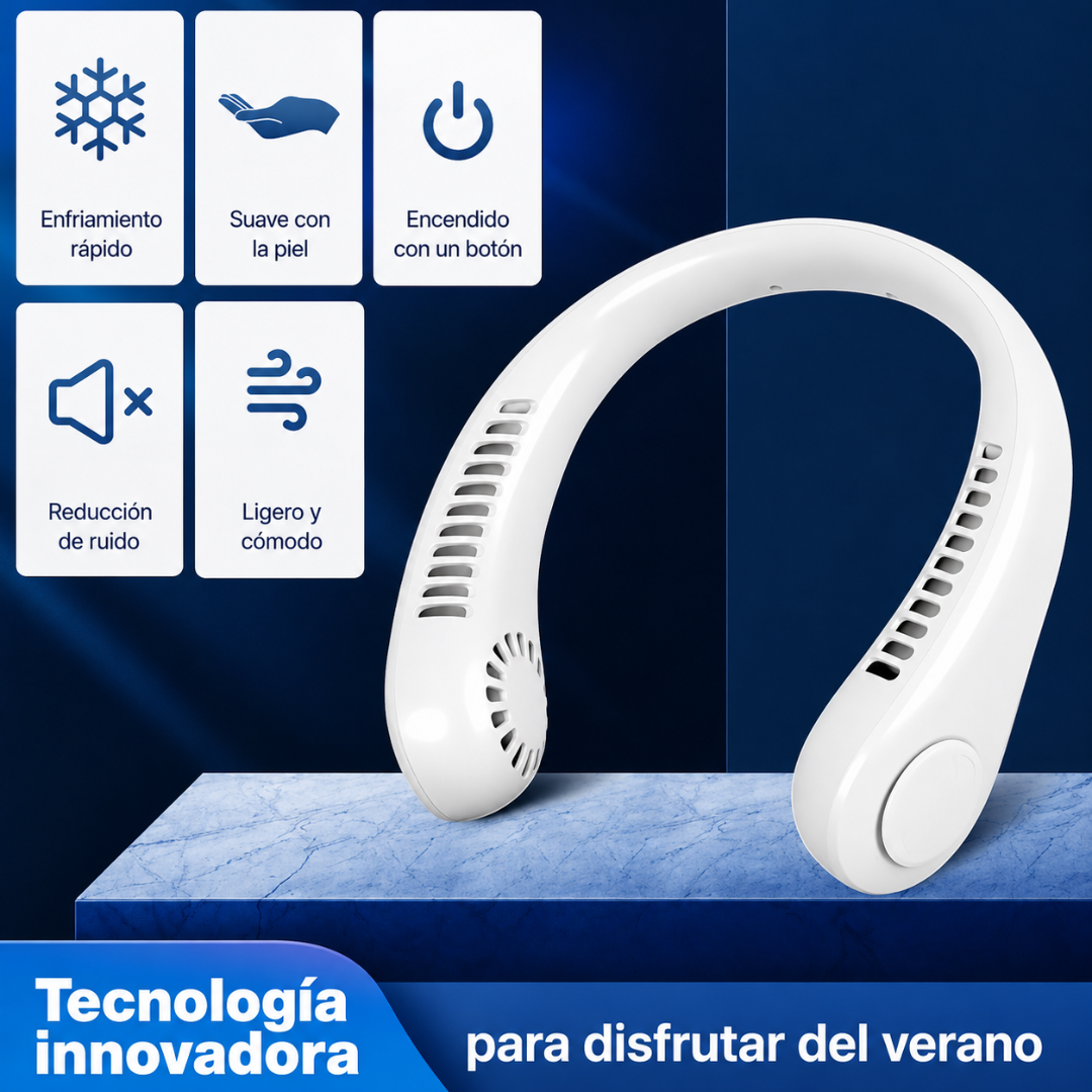 Ventilador Portátil de Cuello®