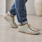 Mocasines flexibles de cuero