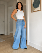 Vaqueros de Mujer con Pernera Ancha