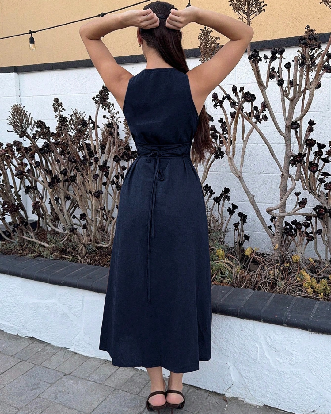 Vestido Sin Mangas con Botones®