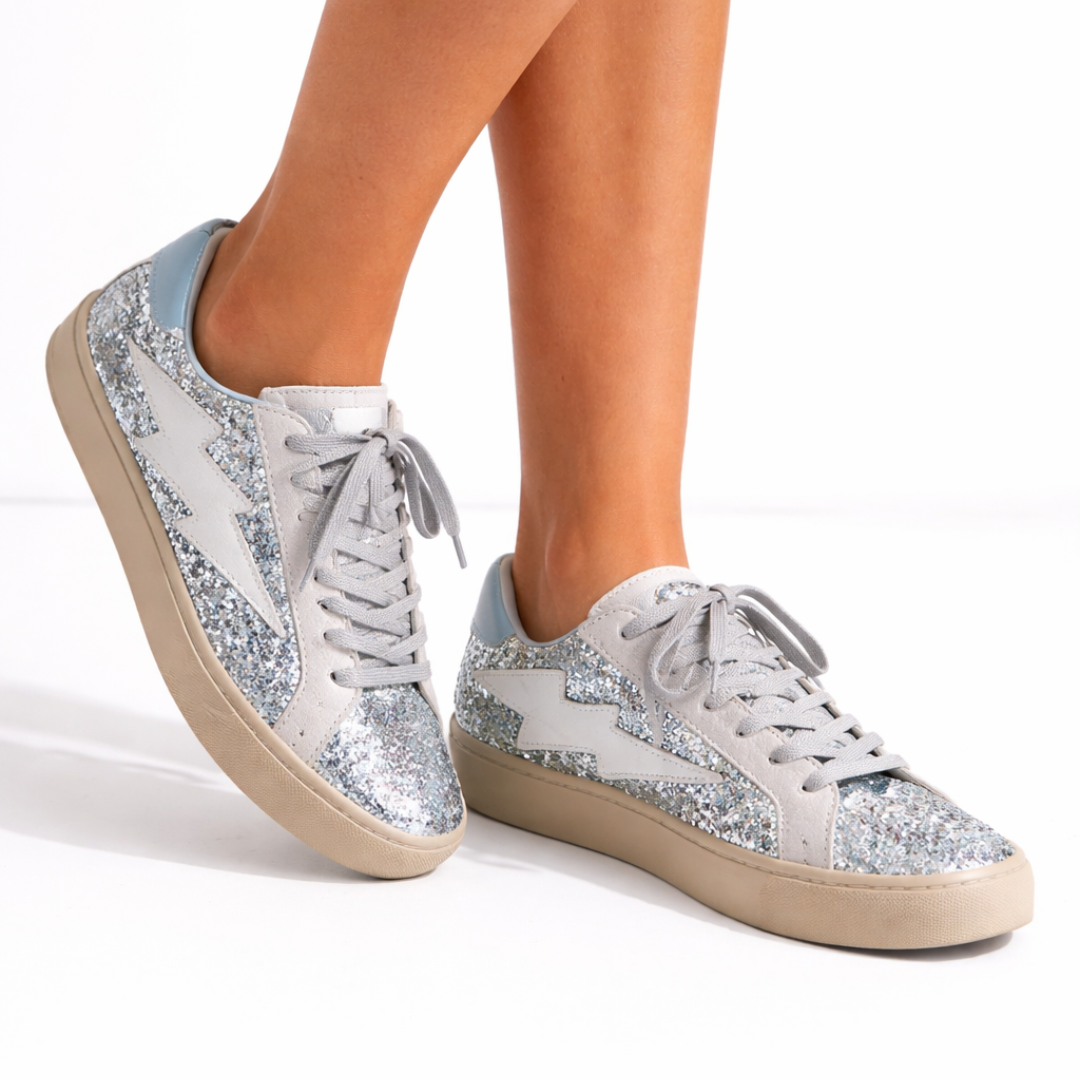 Zapatillas Rayo con detalles de purpurina brillante®