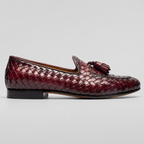 Mocasines Elegantes de Piel Trenzada