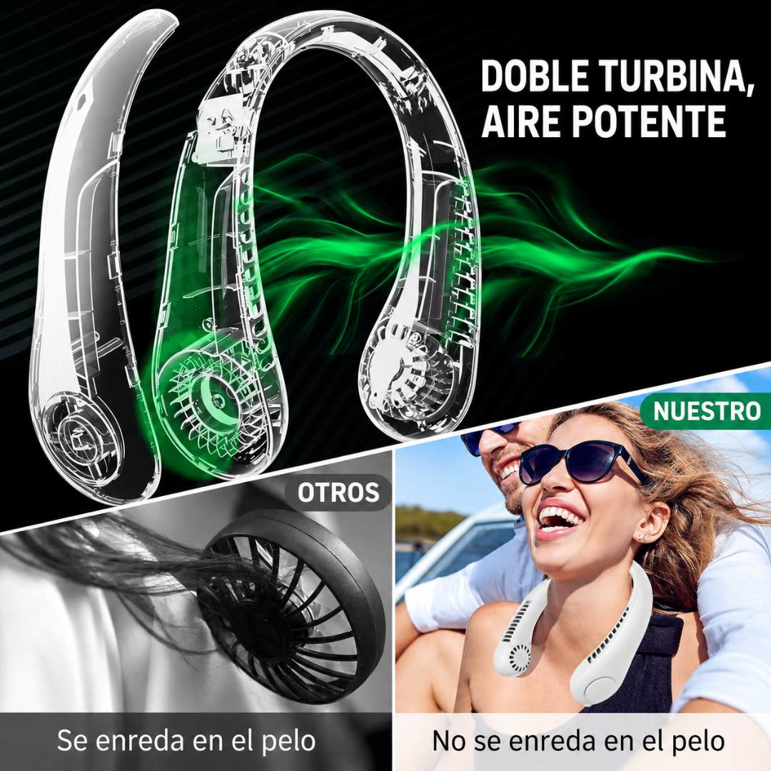 Ventilador Portátil de Cuello®