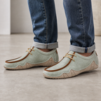 Mocasines flexibles de cuero