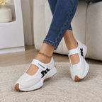 Zapatillas Cómodas de Mujer con Cierre Ajustable
