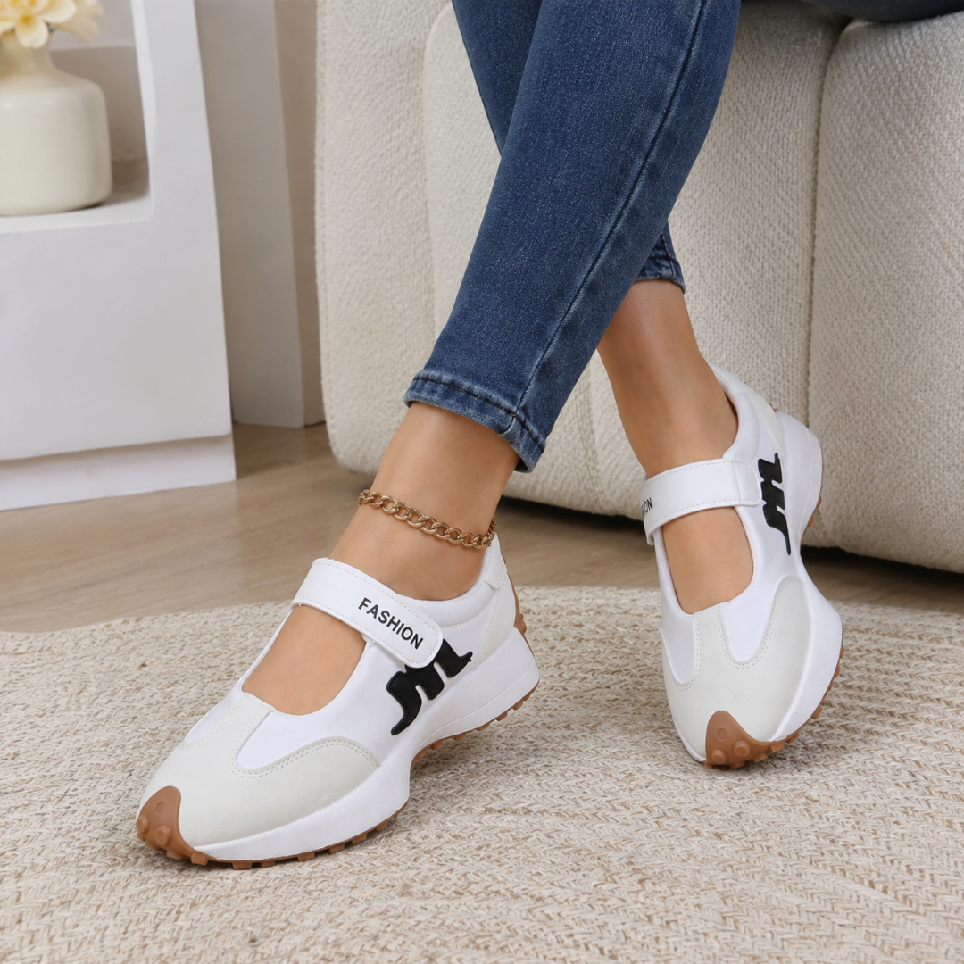 Zapatillas Cómodas de Mujer con Cierre Ajustable