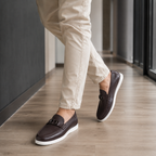Zapatos de piel con suela ergonómica