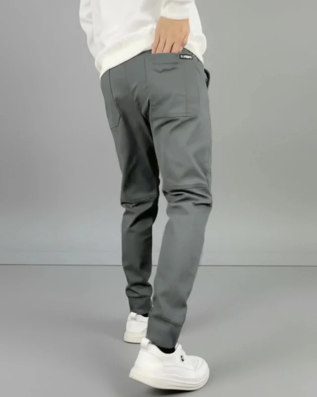 Pantalones elásticos premium ajustados