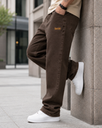Vaqueros de Corte Holgado con Cintura Ajustable para Hombre