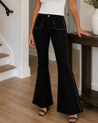Pantalón Acampanado con Tachuelas®