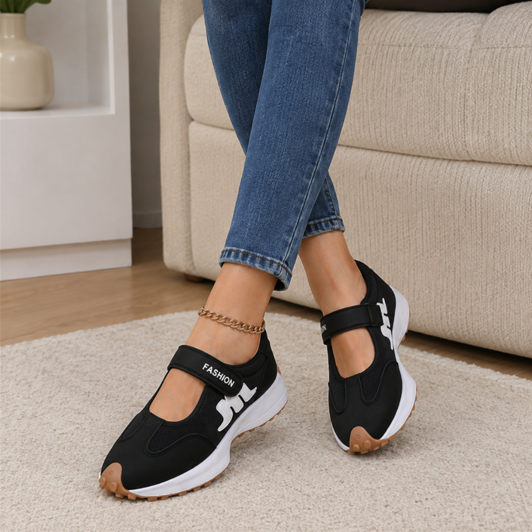 Zapatillas Cómodas de Mujer con Cierre Ajustable