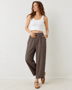 Pantalón Fluido de Cintura Elástica