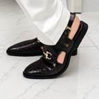 Mocasines modernos de piel con suela ergonómica®